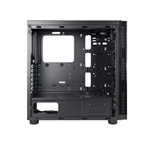 CHIEFTEC skříň HAWK, ATX, 2xUSB 3.0, 1x USB 2.0, Prosklená bočnice, černá