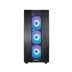 CHIEFTEC skříň HUNTER 2, ATX, 1x USB-C, 1x USB 3.1, 4x 120mm ARGB Fan, ARGB Hub, černá