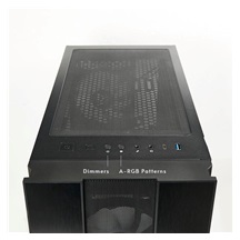 CHIEFTEC skříň HUNTER 2, ATX, 1x USB-C, 1x USB 3.1, 4x 120mm ARGB Fan, ARGB Hub, černá