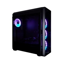 CHIEFTEC skříň SCORPION 3, ATX, 1x USB-C 3.2, 2x USB 3.1, 4x 120mm ARGB Fan, ARGB Hub, černá