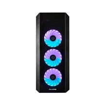 CHIEFTEC skříň SCORPION 3, ATX, 1x USB-C 3.2, 2x USB 3.1, 4x 120mm ARGB Fan, ARGB Hub, černá
