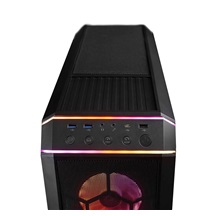 CHIEFTEC skříň STALLION 3, ATX, 1x USB-C 3.2, 2x USB 3.1, 1x USB 2.0, 4x 120mm RGB Fan, černá