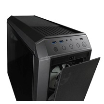 CHIEFTEC skříň STALLION 3, ATX, 1x USB-C 3.2, 2x USB 3.1, 1x USB 2.0, 4x 120mm RGB Fan, černá