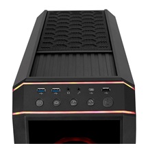 CHIEFTEC skříň STALLION II, ATX, 1x USB-C 3.2, 2x USB 3.1, 1x USB 2.0, 4x 120mm RGB Fan, černá