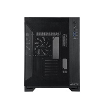 CHIEFTEC skříň VISIO AIR, ATX, 1x USB-C 3.2, 2x USB 3.0, 3x 140mm Fan, černá