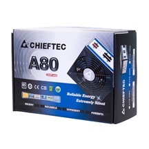 CHIEFTEC zdroj A80 Series, CTG-750C, 750W, 12cm fan, Active PFC, Modular, Retail, 85+