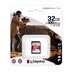 Kingston SDHC karta 32GB Canvas React Plus SDHC UHS-II 300R/260W U3 V90 for Full HD/4K/8K