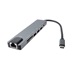 PremiumCord Adaptér USB-C na HDMI + USB3.0 + USB2.0 + PD + SD/TF + RJ45