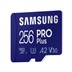 Samsung micro SDXC karta 256GB PRO Plus + SD adaptér