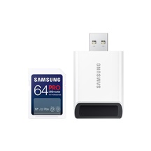 Samsung SDXC 64GB PRO ULTIMATE + USB adaptér