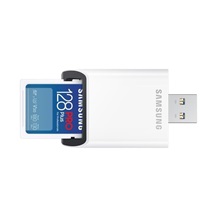 Samsung SDXC karta 128GB PRO PLUS + USB adaptér
