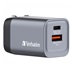 VERBATIM GaN Nabíječka do sítě GNC-35, 35W, 1x USB-C, 1x USB
