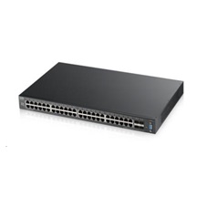 Zyxel XGS2210-52 52-port Managed L2+ Gigabit Switch, 48x gigabit RJ45, 4x 10GbE SFP+