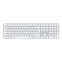 Apple Magic Keyboard Numeric Touch ID/Bezdrátová Bluetooth/SK layout/Bílá