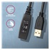AXAGON ADR-220, USB 2.0 A-M -> A-F aktivní prodlužovací / repeater kabel, 20m