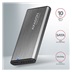 AXAGON EEM2-SG2, USB-C 3.2 Gen 2 - M.2 NVMe & SATA SSD kovový RAW box, bezšroubkový, stříbrný
