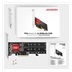 AXAGON PCEM2-ND, PCIe x8 řadič - 2x M.2 NVMe M-key slot, RAID, podpora desek bez bifurkace, vč. LP