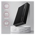 AXAGON EE35-GTR, USB-C 5Gbps - SATA 6G 3.5" RIBBED box, černý