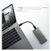 AXAGON EEM2-SB2, USB-C 3.2 Gen 2 - M.2 NVMe & SATA SSD kovový RAW box, bezšroubkový, černý