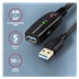 AXAGON ADR-310, USB 3.2 Gen 1 A-M -> A-F aktivní prodlužovací / repeater kabel, 10m