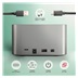 AXAGON ADSA-DC, USB-C 5Gbps - 2x SATA 6G 2.5"/3.5" SSD/HDD CLONE DUAL dokovací stanice