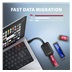 AXAGON ADM2-CM USB-C 10Gbps - M.2 NVMe & SATA SSD adaptér, kabel USB-C 10cm