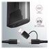 AXAGON EEM2-GTS2, USB-C 10Gbps - M.2 NVMe & SATA SSD kovový THIN box, bezšroubkový