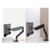 Držák monitoru Brateck LDT60-C012 jedno rameno mechanická pružina Heavy Duty