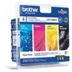LC-1100HY VALBP(inkoust multipack-černá+tři barvy)