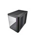 FSP M580-BA/Midi Tower/Transpar./Černá