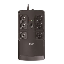 FSP UPS NanoFit 600, 600 VA / 360 W, 2xUSB power, LED, offline