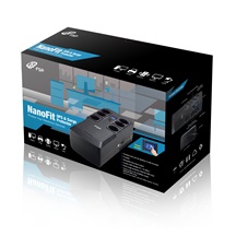 FSP UPS NanoFit 600, 600 VA / 360 W, 2xUSB power, LED, offline