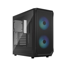 Fractal Design Focus 2 RGB Black TG Clear Tint/Midi Tower/Transpar./Černá