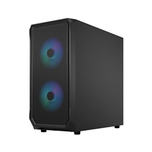 Fractal Design Focus 2 RGB Black TG Clear Tint/Midi Tower/Transpar./Černá