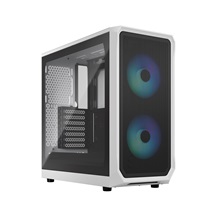 Fractal Design Focus 2 RGB White TG Clear Tint/Midi Tower/Transpar./Černá a bílá