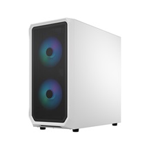 Fractal Design Focus 2 RGB White TG Clear Tint/Midi Tower/Transpar./Černá a bílá