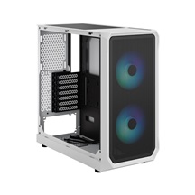 Fractal Design Focus 2 RGB White TG Clear Tint/Midi Tower/Transpar./Černá a bílá