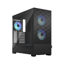 Fractal Design Pop Air RGB Black TG Clear Tint/Midi Tower/Transpar./Černá