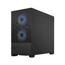 Fractal Design Pop Mini Air RGB Black TG Clear Tint/Micro Tower/Transpar./Černá
