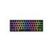 Genesis herní klávesnice THOR 660 G2/Gateron Red/USB+BT/US layout/Černá