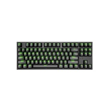 Genesis herní mechanická klávesnice THOR 404/RGB/Gateron Yellow Pro/Drátová USB/US layout/Černá