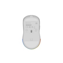 Genesis herní bezdrátová myš ZIRCON XIII/Herní/Optická/26 000 DPI/USB+BT/Bílá