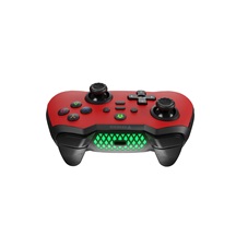 Bezdrátový gamepad Genesis MANGAN 400 pro PC/Switch/Mobil, červený