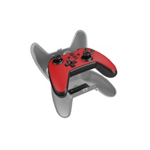 Bezdrátový gamepad Genesis MANGAN 400 pro PC/Switch/Mobil, červený
