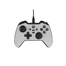 Drátový gamepad Genesis MANGAN 300, pro PC/Switch/Mobil, bílý