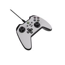 Drátový gamepad Genesis MANGAN 300, pro PC/Switch/Mobil, bílý