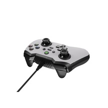 Drátový gamepad Genesis MANGAN 300, pro PC/Switch/Mobil, bílý