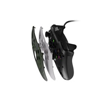 Drátový gamepad Genesis MANGAN 300, pro PC/Switch/Mobil, bílý