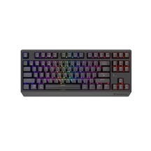 GENESIS herní klávesnice THOR 230/TKL/RGB/Outemu Red/Bezdrátová USB + Bluetooth/US layout/Černá