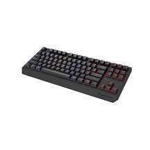 GENESIS herní klávesnice THOR 230/TKL/RGB/Outemu Red/Bezdrátová USB + Bluetooth/US layout/Černá